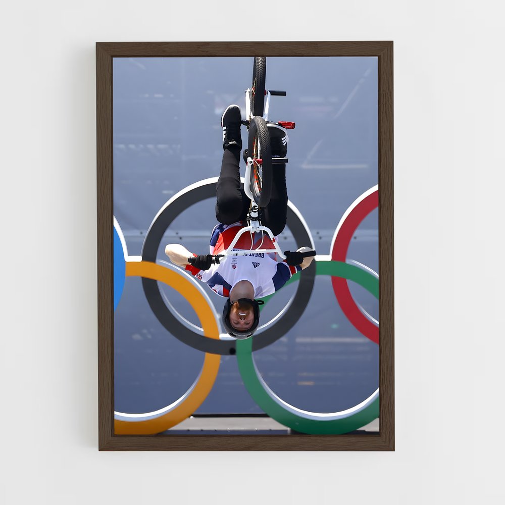 Poster Tricks en Action – affiche BMX (vue 5)
